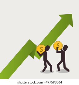 economy and money related icons image