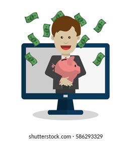 economy or money related icons image 