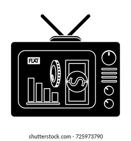 economy news tv icon