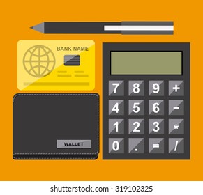 economy and savings concept design, vector illustration eps10 graphic 