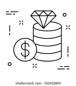 Economy Vector Icon