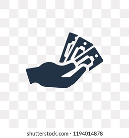 Economy vector icon isolated on transparent background, Economy transparency concept can be used web and mobile