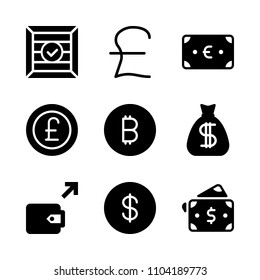 Economy vector icon set. making, graphic, earnings and marketing icons vector illustration.