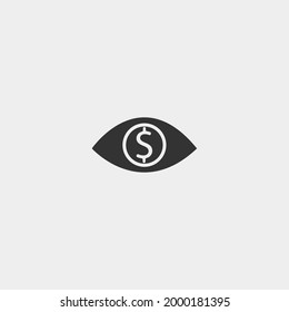 Icono de vector de economía para web y diseño