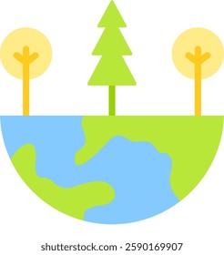 Ecosystem Icon Element For Design