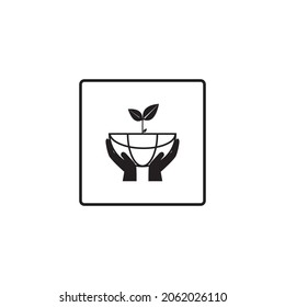 ecosystem icon symbol sign vector