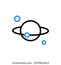 Ecosystem icon vector stock illustration
