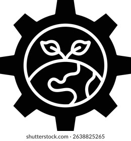 Ecosystem vector icon. Can be used for printing, mobile and web applications.
