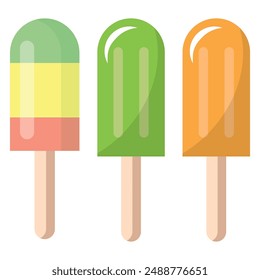 ecream icon child food vector illustration