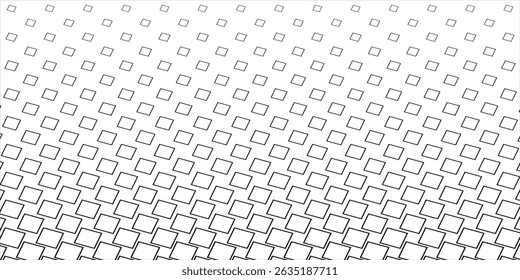 Ecru gradient with texture of square sprinkles. white background, modern square sprinkles vector design, paper texture.