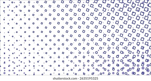 Ecru gradient with texture of square sprinkles. white background, modern square sprinkles vector design, paper texture.