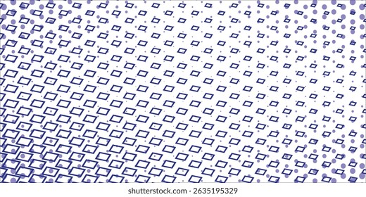 Gradiente de Ecru com textura de polvilhos quadrados. fundo branco, design vetorial de polvilhos quadrados modernos, textura de papel.