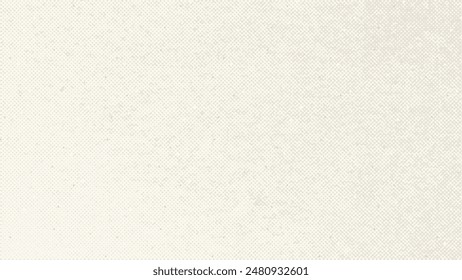 Ecru grain paper texture. Vintage textured background with dots, speckles, specks, flecks and particles. Craft repeating wallpaper. Natural cream grunge surface background. Vector backdrop