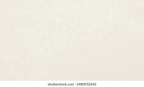 Ecru grain paper texture. Vintage ecru background with dots, speckles, specks, flecks, particles. Light rustic craft repeating wallpaper. Natural grunge surface texture. Vector backdrop