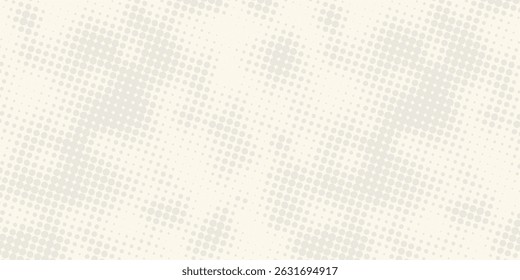 Ecru grain paper texture. Vintage textured background with dots, speckles, specks, flecks and particles. Craft repeating wallpaper. Natural cream grunge surface background. Vector backdrop modern