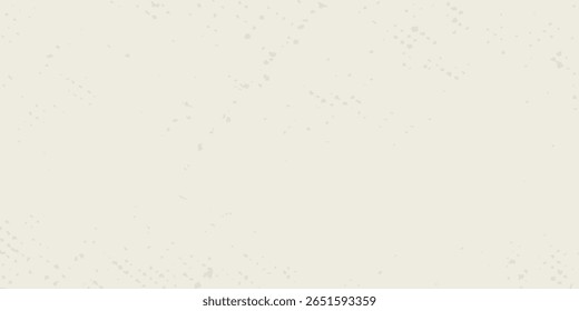 textura de papel de grão Ecru. Fundo texturizado vintage com pontos, manchas, manchas, manchas e partículas. Papel de parede de repetição de artesanato. Natural creme grunge superfície moderna ponto