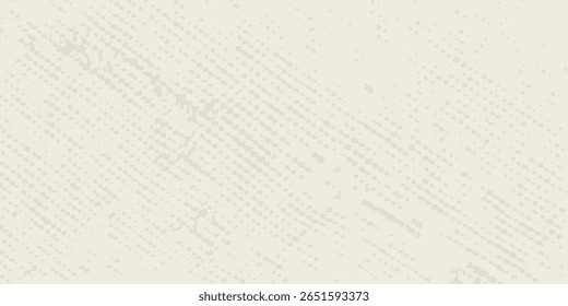 textura de papel de grão Ecru. Fundo texturizado vintage com pontos, manchas, manchas, manchas e partículas. Papel de parede de repetição de artesanato. Natural creme grunge superfície moderna ponto
