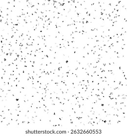 Ecru paper background with grain texture. Light gray vintage terrazzo-style backdrop. Abstract grainy pattern. Modern vector illustration.