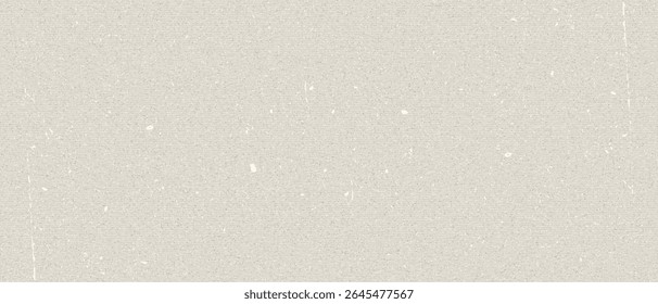 Ecru paper noise and grainy surface texture overlay, Rice paper abstract background, Vector banner effect of old vintage kraft cardboard.