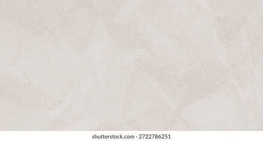 Ecru Papier Falten Textur mit körnigen Staub, gepunktete Halbton-Overlay, gedeckte Pappe Ton, alte Packungsblatt Hintergrund.