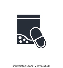 Ecstasy-Symbol. vector.Editable stroke.linear style Zeichen zur Verwendung Web-Design, logo.Symbol-Illustration.