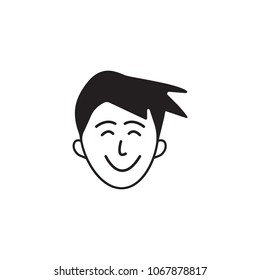 ecstasy on the face icon. Element of human emotions elements illustration. Premium quality graphic design icon. Signs and symbols collection icon for websites, web design on white background