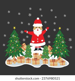 ector Christmas Gnomes illustration. Gnome collection. Cute set with elf isolated on white. Cartoon characters. Xmas design for holidays decoration, greeting cards, gift tags, t-shirt print
