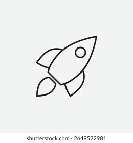 ector icon of a rocket with fork and spoon design, symbolizing food delivery or culinary exploration. Ideal for food apps, restaurants, and delivery startups.