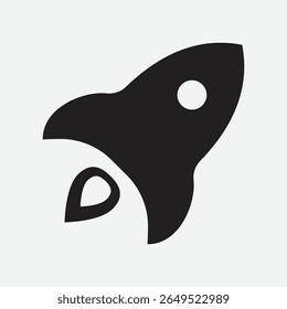ector icon of a rocket with fork and spoon design, symbolizing food delivery or culinary exploration. Ideal for food apps, restaurants, and delivery startups.