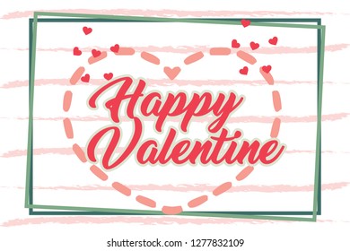 ector Valentine's day cards templates. Hand drawn February 14 gift tags, labels or posters collection. Vintage love lettering background. - Vector