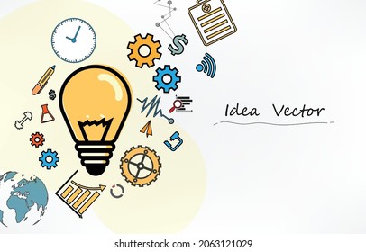 Vektorgrafik-Hintergrundbild.Arbeitssymbol