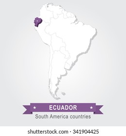 Ecuador. All the countries of South America.