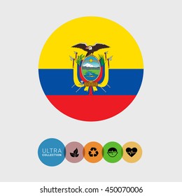 Ecuador Flag