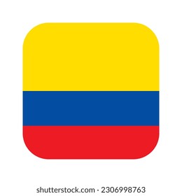 Ecuador flag simple illustration for independence day or election