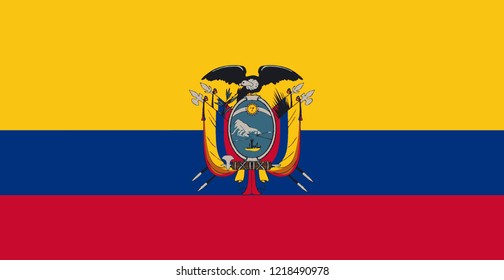 Ecuador flag vector, country flags, flag,sequator flag


