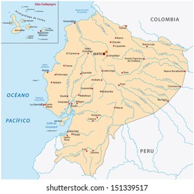 ecuador map