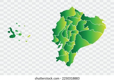 Ecuador Map yellowish green Color Background quality files png