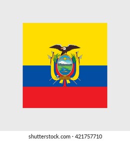 Ecuador national flag