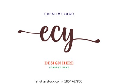 El logotipo de la inscripción en ECY es sencillo, fácil de entender y autorizado