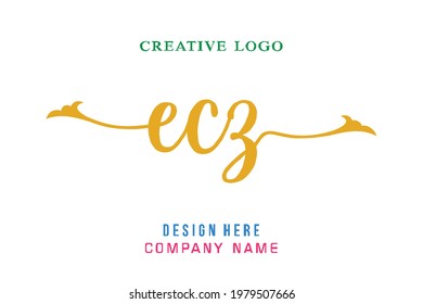 ECZ lettering logo is simple, easy to understand and authoritative