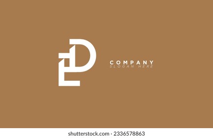 ED Alphabet letters Initials Monogram logo DE, E and D
