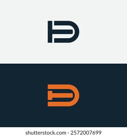 ED, DE Alphabet Letters Logo Monogram. DE logo letter,in vector illustration design.
