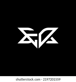 ED letter logo creative design with vector graphic, ED simple and modern logo.