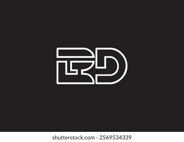 ED Letter Logo Design AND INITIAL LOGO
