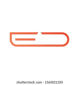 ED letter logo template vector icon design
