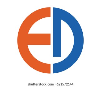 Ed letters logos