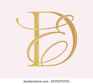 ED, logo ED ,Letter ED ,Monogramm ED, Hochzeit Monogramm Initialen, Hochzeit Logo, Hochzeit Monogramm, Logo Design, Kalligrafie, Buchstaben, Alphabet