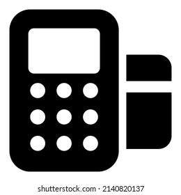 edc icon with black color