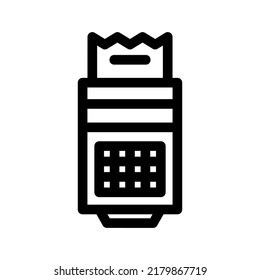 edc icon or logo isolated sign symbol vector illustration - high quality black style vector icons
