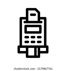 edc icon or logo isolated sign symbol vector illustration - high quality black style vector icons
